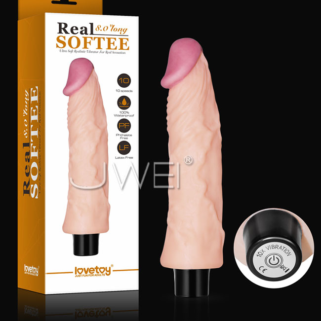 Dương vật giả rung cầm tay Lovetoy Real Softee