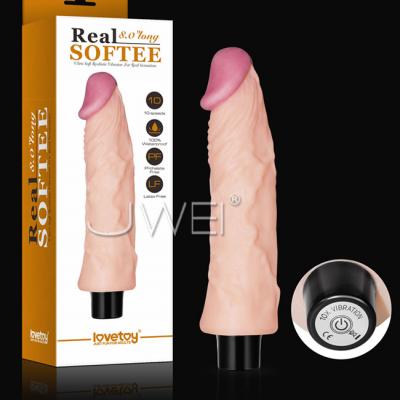 Dương vật giả rung cầm tay Lovetoy Real Softee