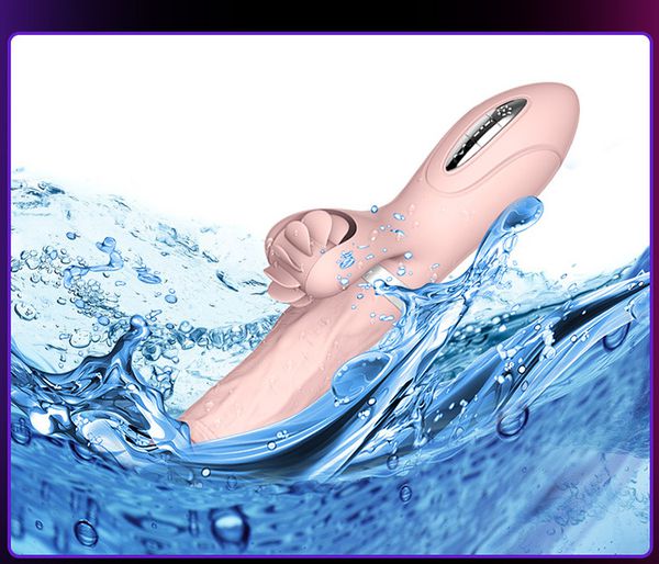 Dương vật giả Evo Mars rung thụt liếm